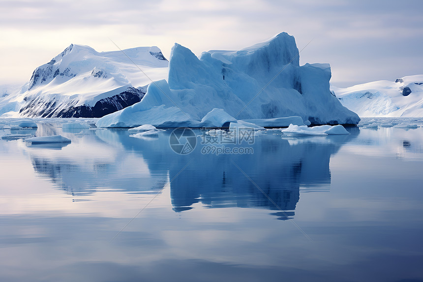 巨大冰山图片
