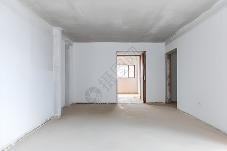 空寂的现代房间高清图片
