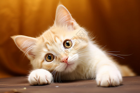调皮可爱的小奶猫图片