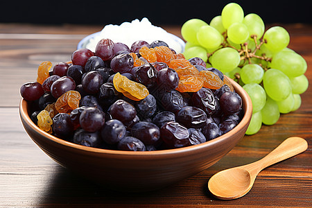 营养丰富的葡萄干图片