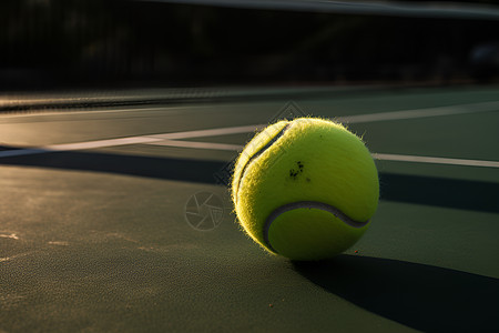 挑战中的网球之美图片