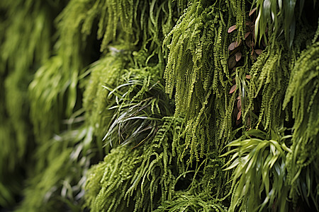 绿色植物墙绿植植物墙高清图片