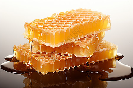 新鲜营养的蜂蜜图片