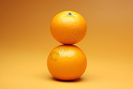 新鲜采摘的鲜橙背景图片