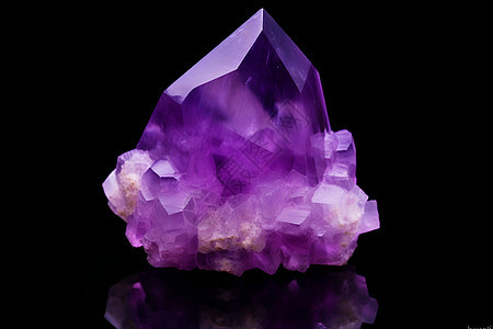 天然矿物的紫水晶矿物图片