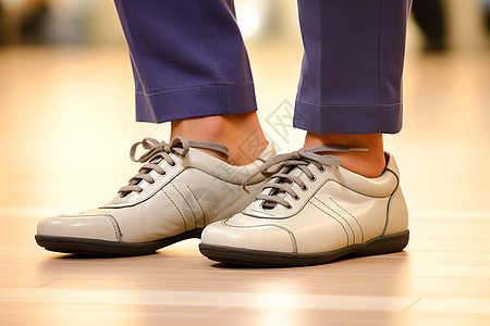 古装白鞋素材一双白鞋背景