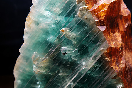 矿物宝石的水晶簇图片
