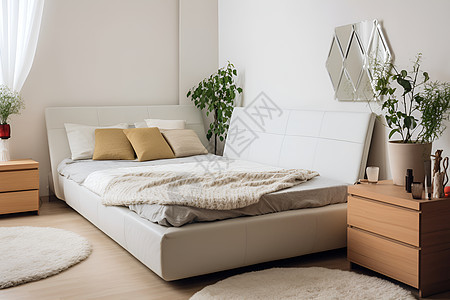 现代卧室的简约之美图片