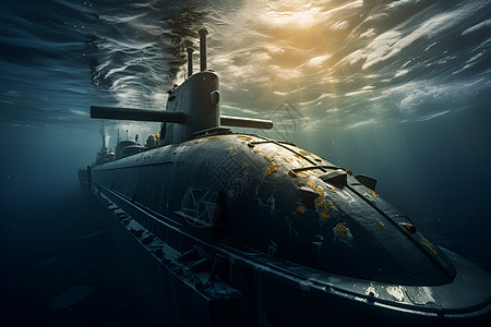 探索海洋奥秘的潜艇图片