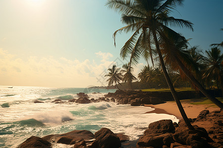 阳光海滩热带之梦图片