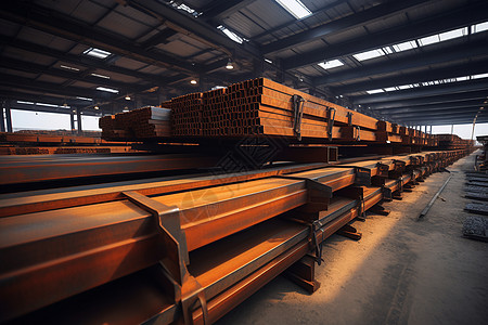 工业金属钢材生产制造工厂图片