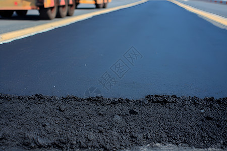 正在修复的道路图片