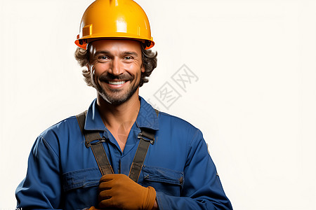建筑工地的施工人员图片