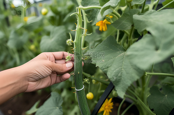 乡村农业种植的菜园图片