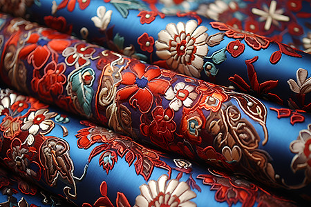 传统的古典毛毯背景图片
