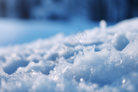 白色雪花背景图片