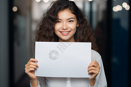 职场中的商务女士背景图片