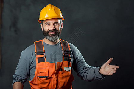 工地施工人员建筑工地的施工人员背景