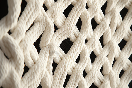 亚麻布料的绳索图片