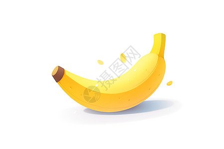 小巧可爱的香蕉插图图片