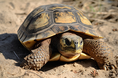 陆地动物的乌龟背景图片