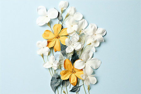 手工艺术的花卉艺术品图片