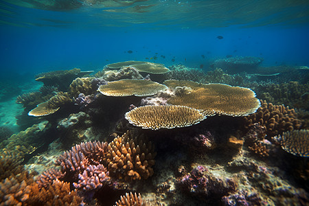 珊瑚礁的世界图片
