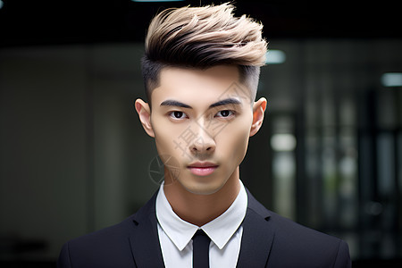 亚洲男士发型图片