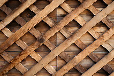 建筑木材交叉的木质墙面背景