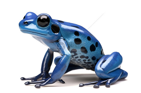 蓝色斑点蛙图片