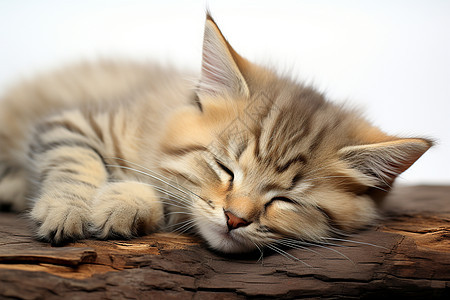 悠然小猫午睡图片