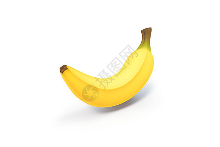 小巧可爱的香蕉艺术插图图片