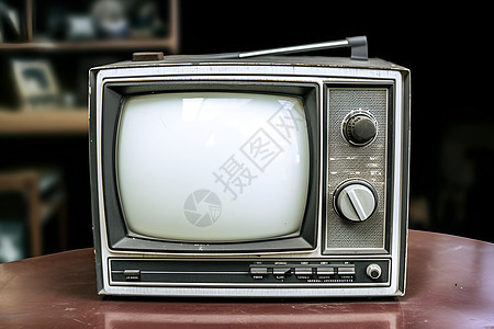 怀旧的电视机背景图片