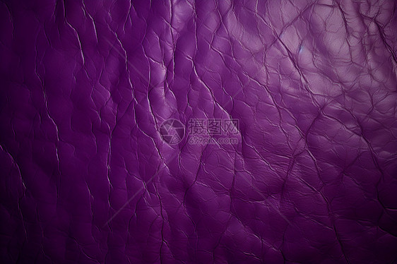 简约的紫色皮革布料图片
