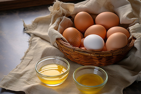 健康饮食的鸡蛋图片