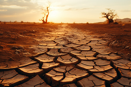 炎热干旱的土壤图片