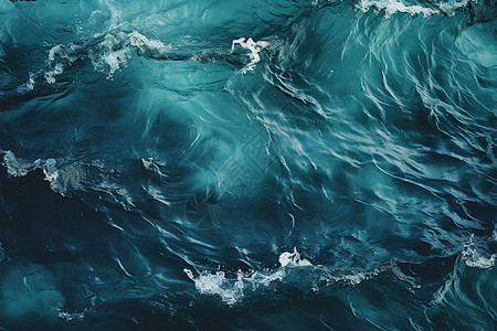 海上的波浪图片