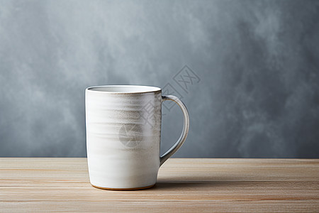 现代简约的陶瓷杯背景图片