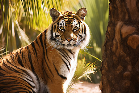 野生动物的老虎图片
