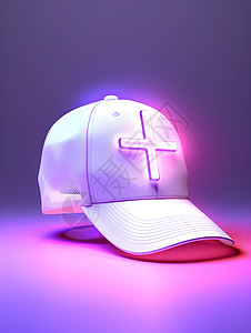 微光闪耀的帽子背景图片