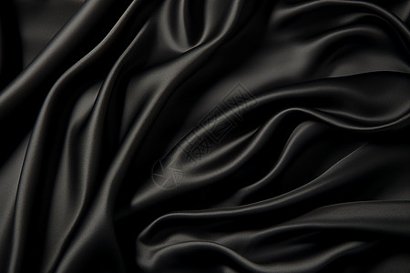 柔软的黑色幕帘图片