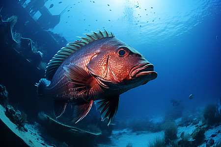 深海里的大鱼图片
