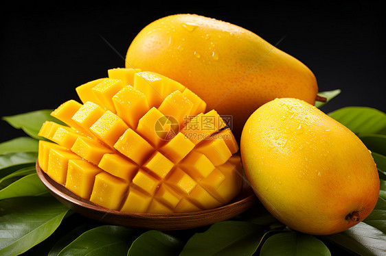 美味多汁的芒果图片
