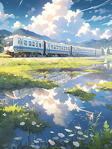 春日火车之旅图片