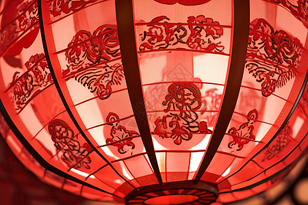传统工艺的灯笼背景图片