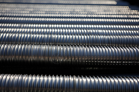 金属的工业铁管图片