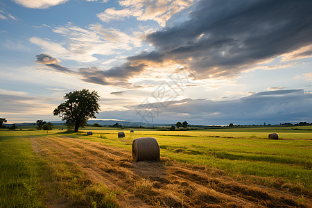 田野的农村土地背景