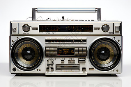 古董收音机背景图片