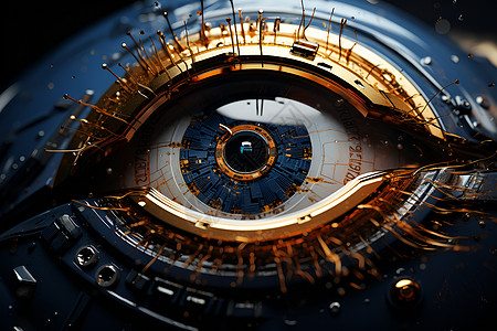 科技派机械眼球概念图图片