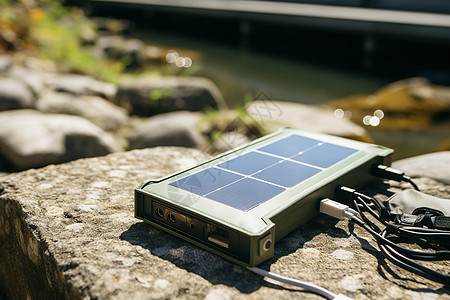 太阳能电池片太阳能充电新能源背景